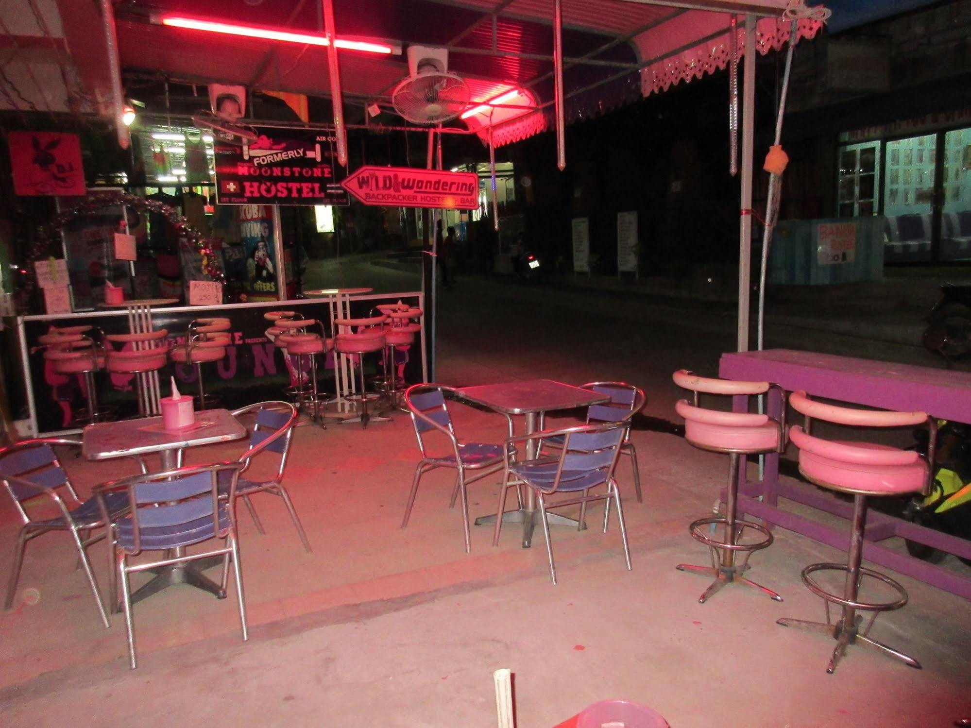 Wild & Wandering Backpacker Hostel & Bar Haad Rin Ngoại thất bức ảnh